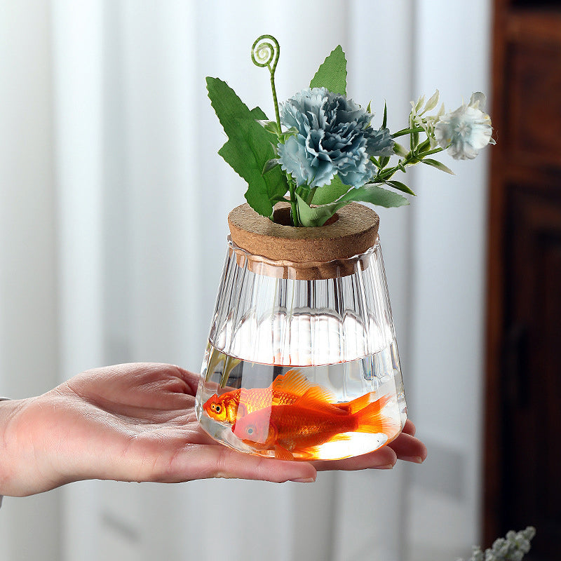 Creative Glass Ecological Decor: Start a Miniature Natural Life 🐟🌱
