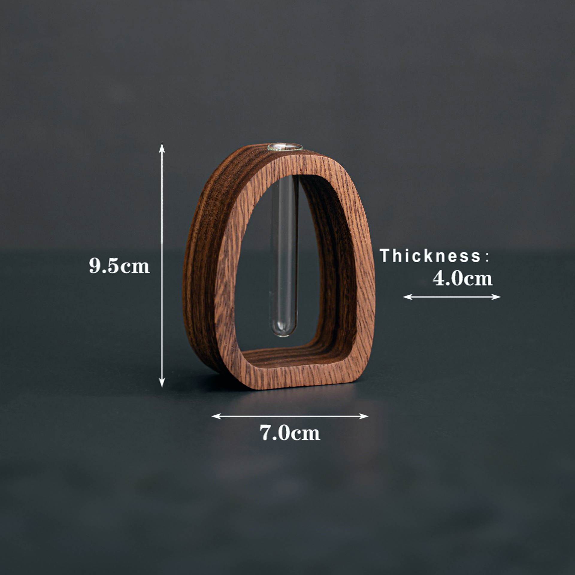 Creative Wooden and Glass Vase: Encounter the Beauty of Nature 🌱