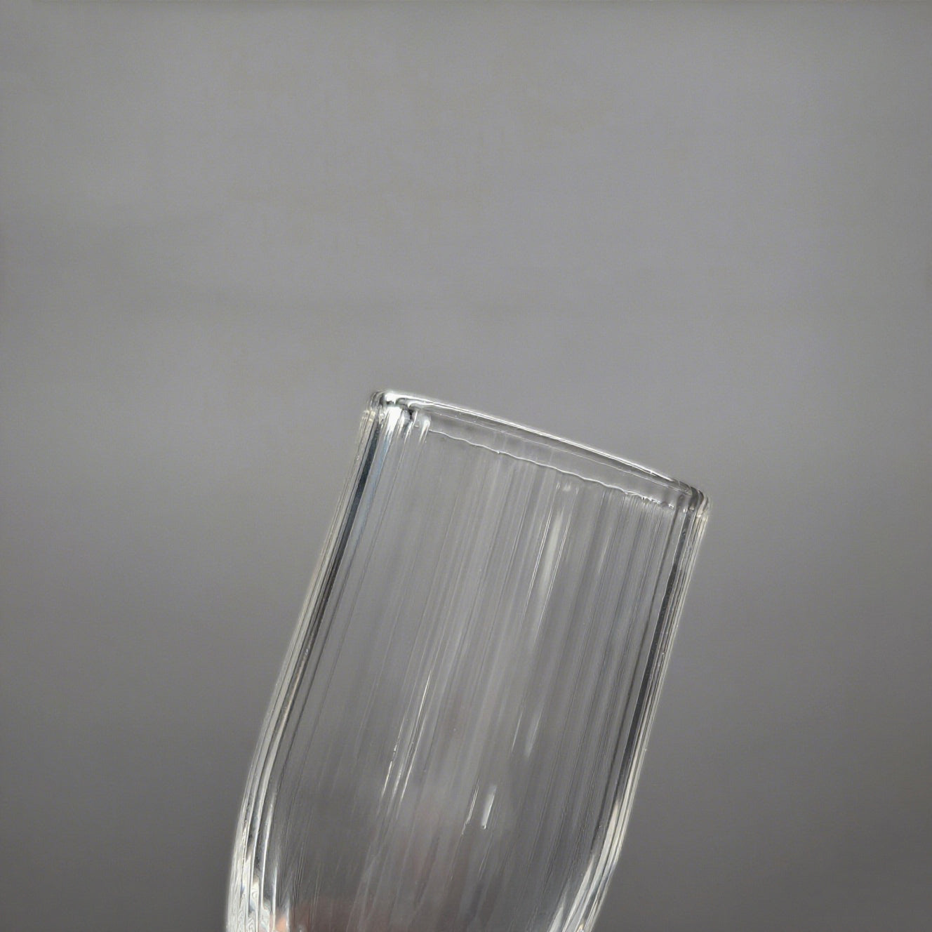 Mini Ribbed Crystal Shot Glass | 3.6