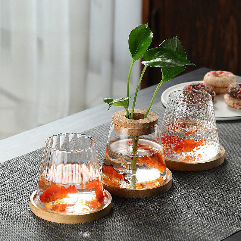 Creative Glass Ecological Decor: Start a Miniature Natural Life 🐟🌱