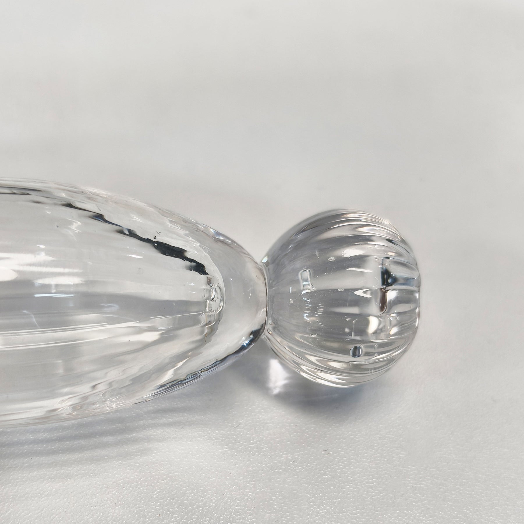 Mini Ribbed Crystal Shot Glass | 3.6