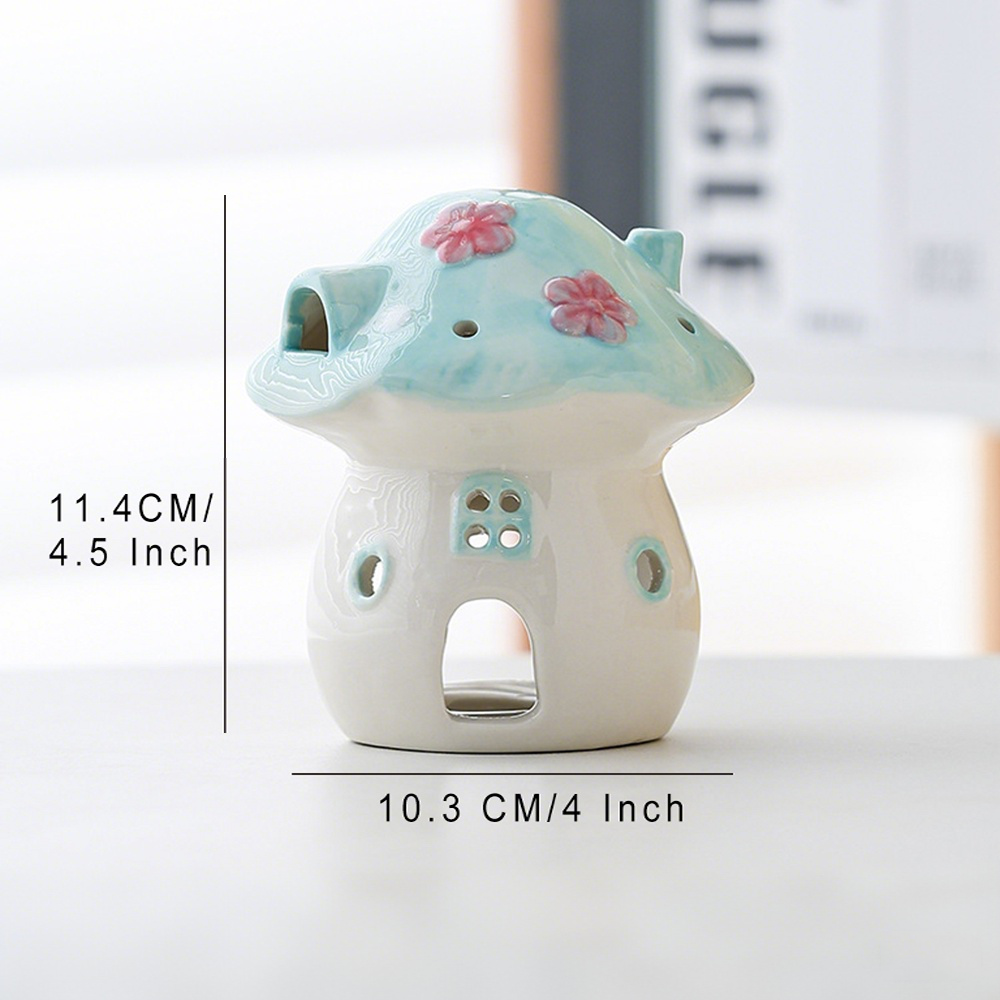 Adorable Mushroom - Shaped Ceramic Ornaments: Light Up Life with Cuteness 🍄