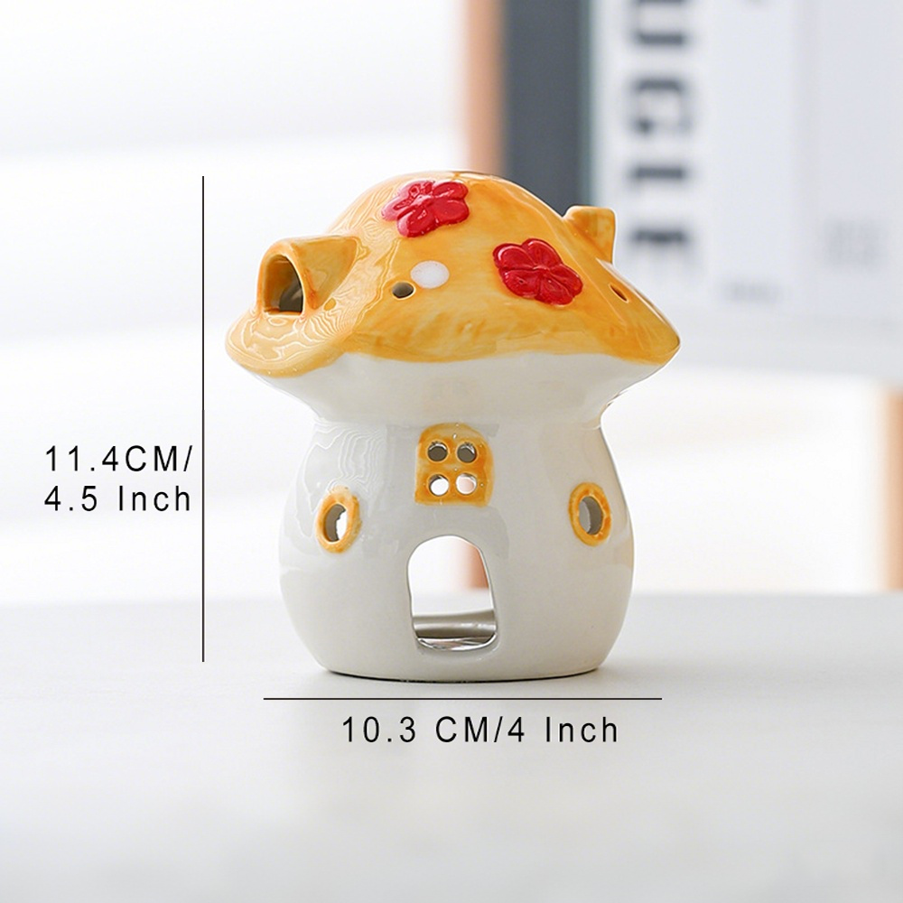 Adorable Mushroom - Shaped Ceramic Ornaments: Light Up Life with Cuteness 🍄
