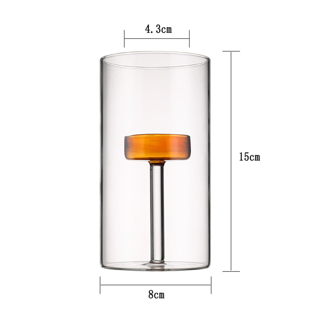 Transparent Glass Candlesticks: Illuminate Romantic Moments 🕯️A set of 3 candlesticks.