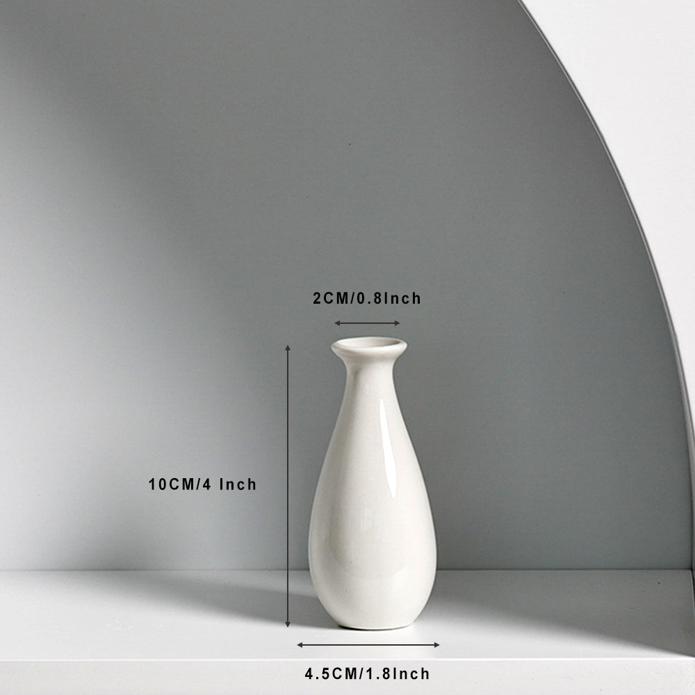 Colorful Drop - Shaped Ceramic Vases: Refresh Your Home's Charm 💦