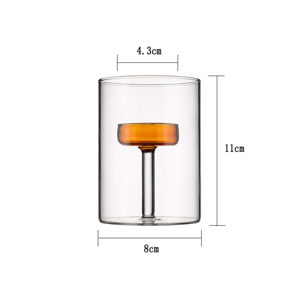 Transparent Glass Candlesticks: Illuminate Romantic Moments 🕯️A set of 3 candlesticks.