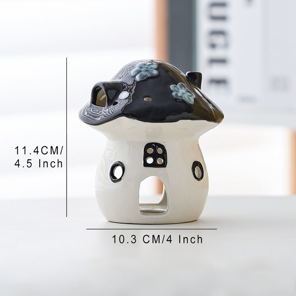 Adorable Mushroom - Shaped Ceramic Ornaments: Light Up Life with Cuteness 🍄