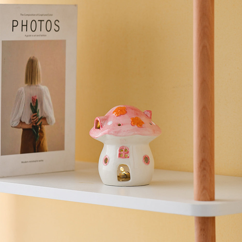 Adorable Mushroom - Shaped Ceramic Ornaments: Light Up Life with Cuteness 🍄