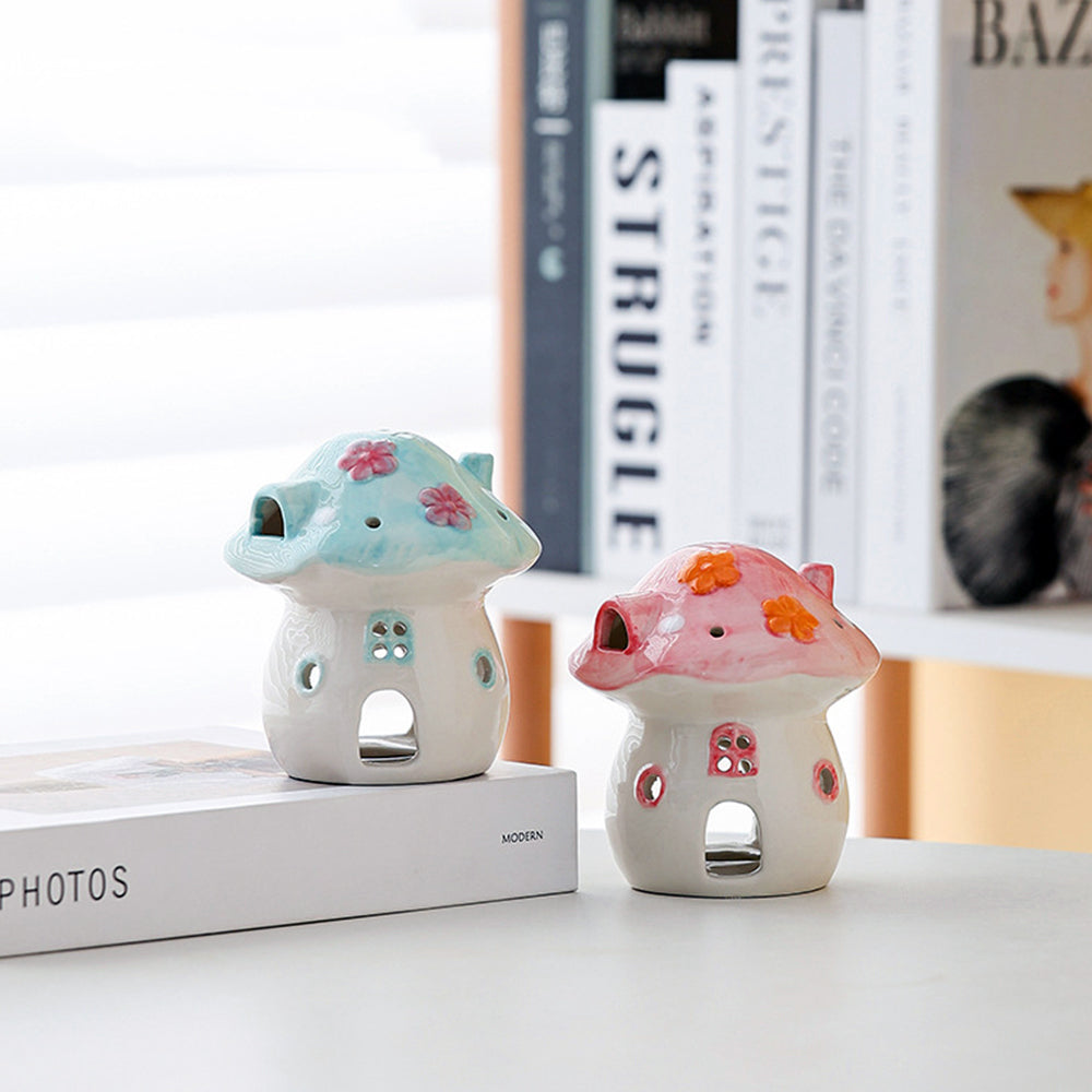 Adorable Mushroom - Shaped Ceramic Ornaments: Light Up Life with Cuteness 🍄