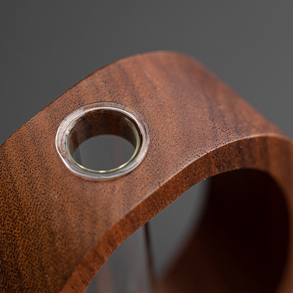 Creative Wooden and Glass Vase: Encounter the Beauty of Nature 🌱