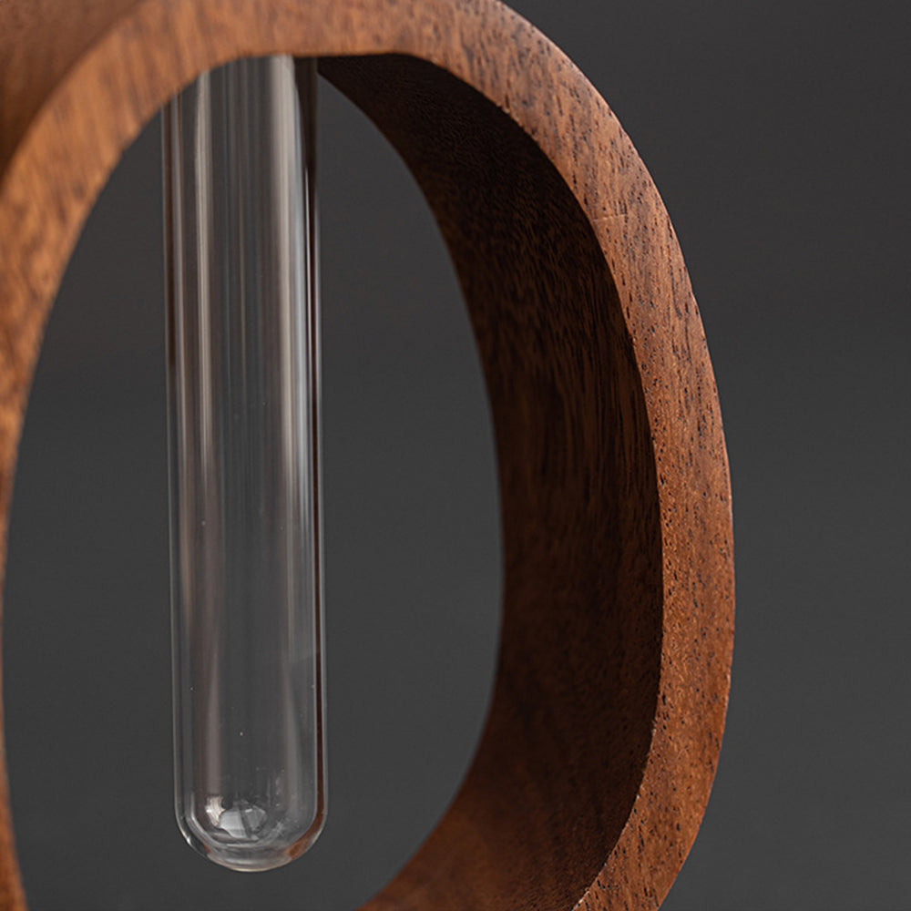 Creative Wooden and Glass Vase: Encounter the Beauty of Nature 🌱
