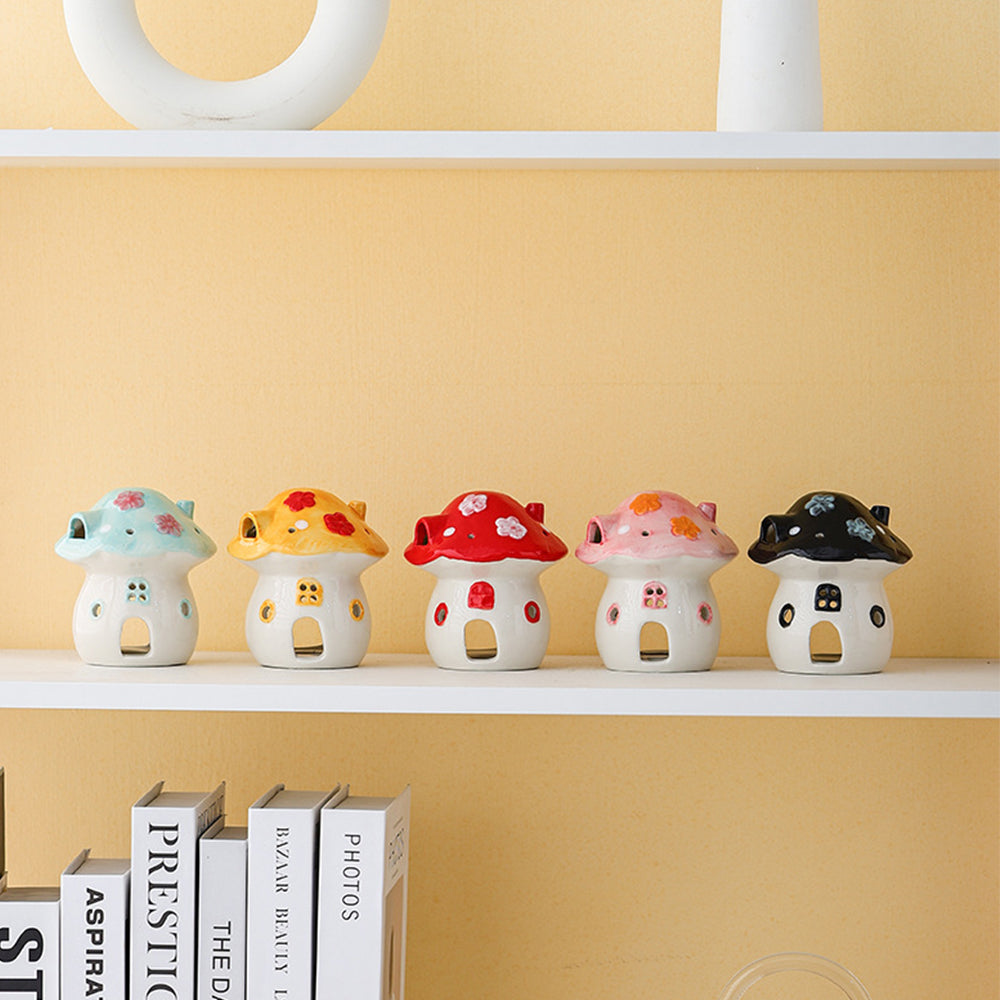 Adorable Mushroom - Shaped Ceramic Ornaments: Light Up Life with Cuteness 🍄
