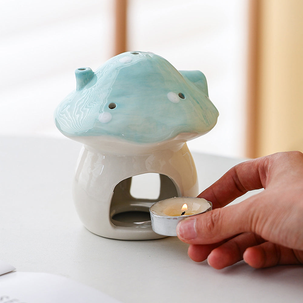 Adorable Mushroom - Shaped Ceramic Ornaments: Light Up Life with Cuteness 🍄